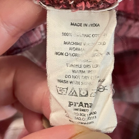 PrAna Red Francine Top, Size XS - Picture 9 of 9